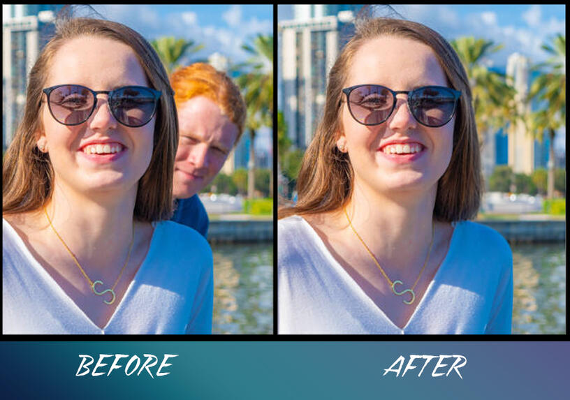 Quick PhotoBomb Defusion